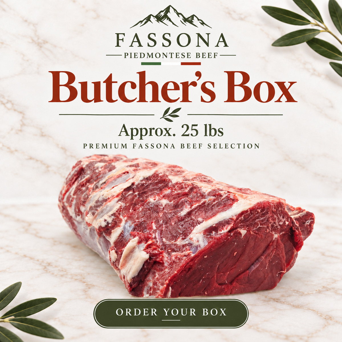Butcher's Box (25lbs)